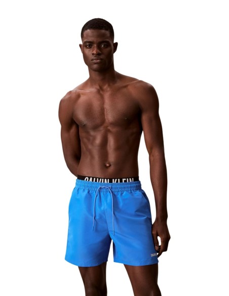Calvin Klein Jeans short de bain boxer bleu azur