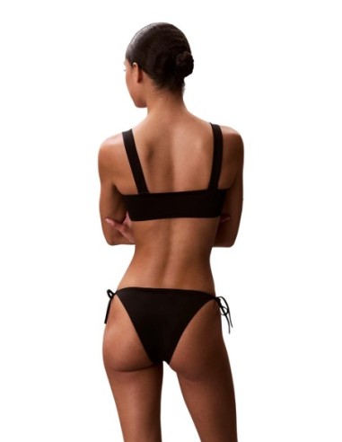 Calvin Klein Jeans haut de bikini bandeau noir