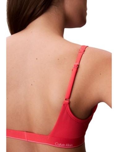 Calvin Klein Jeans haut de bikini bralette orange