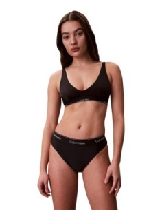 Calvin Klein Jeans haut de bikini bralette noir