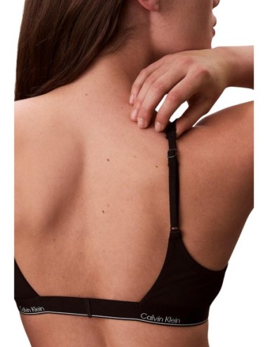 Calvin Klein Jeans haut de bikini bralette noir