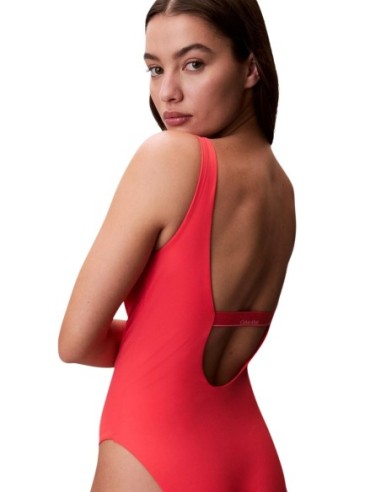 Calvin Klein Jeans maillot une pièce orange scoop back