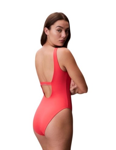 Calvin Klein Jeans maillot une pièce orange scoop back