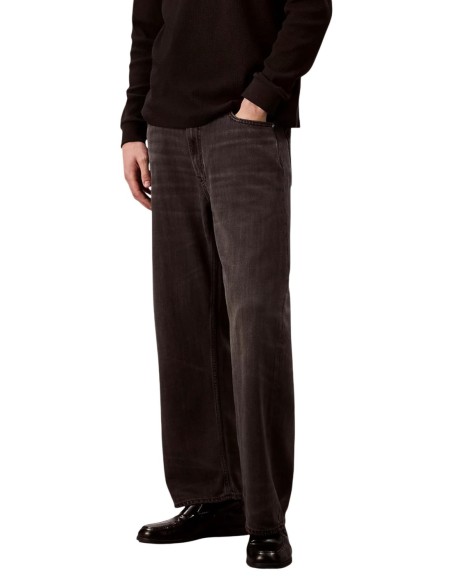Calvin Klein Jeans jean homme noir baggy
