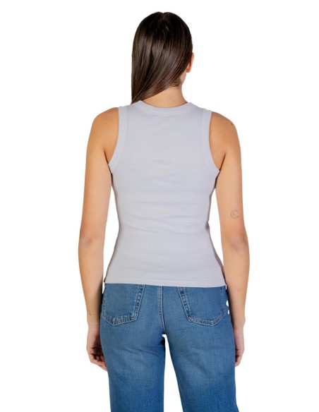 Calvin Klein Jeans débardeur femme lilas coton stretch