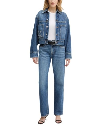 Calvin Klein Jeans veste en jean femme bleue