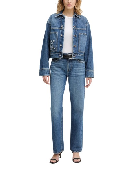 Calvin Klein Jeans veste en jean femme bleue