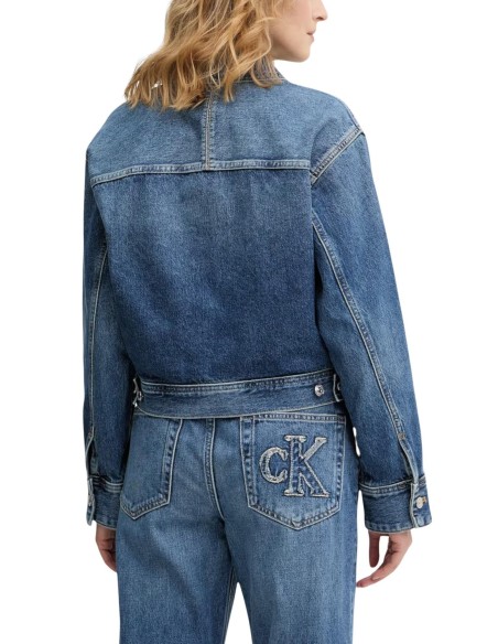 Calvin Klein Jeans veste en jean femme bleue