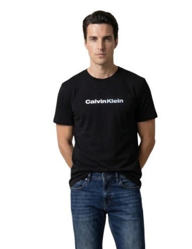 Calvin Klein Jeans t-shirt homme noir imprimé