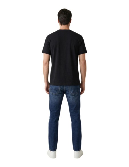 Calvin Klein Jeans t-shirt homme noir imprimé