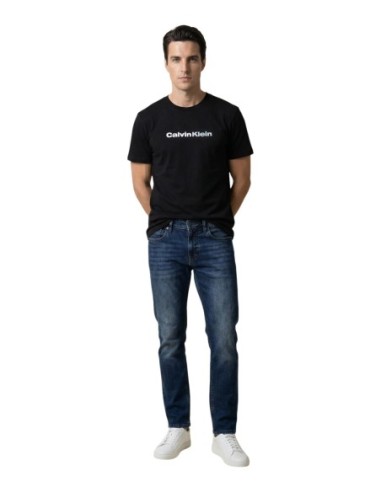 Calvin Klein Jeans t-shirt homme noir imprimé