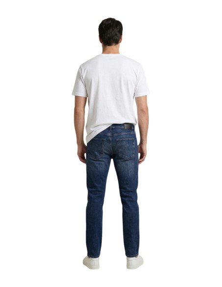 Calvin Klein Jeans t-shirt homme blanc imprimé