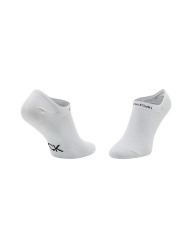 Calvin Klein Jeans chaussettes femme blanches sneaker lot 2