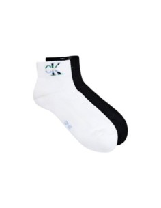 Chaussettes quarter noires CKJ – lot de 2 confort
