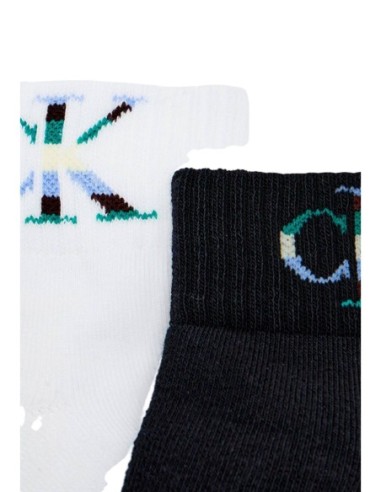 Chaussettes quarter noires CKJ – lot de 2 confort