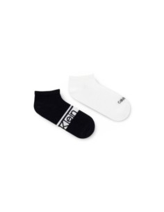 Calvin Klein Jeans chaussettes sneaker femme noires lot 2