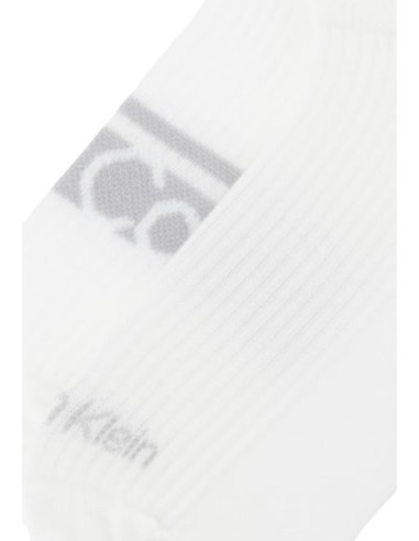 Calvin Klein Jeans chaussettes sneaker femme blanches lot 2