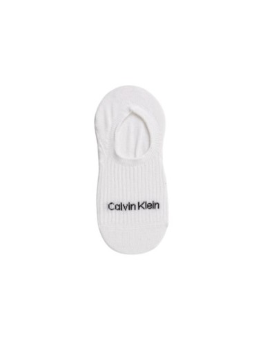 Calvin Klein Jeans chaussettes footie femme noires lot 2