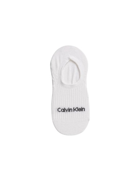 Calvin Klein Jeans chaussettes footie femme noires lot 2