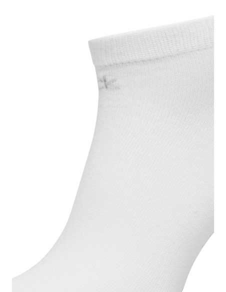 Calvin Klein Jeans chaussettes sneaker femme blanches