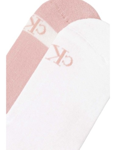 Calvin Klein Jeans chaussettes femme roses lot 2