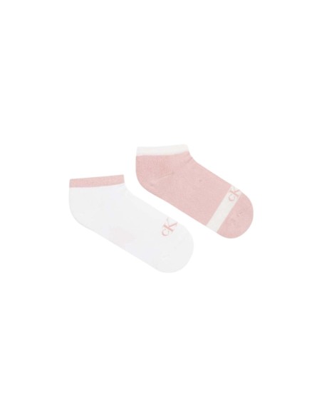 Calvin Klein Jeans chaussettes femme roses lot 2