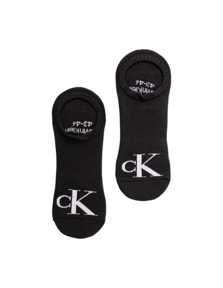 Chaussettes high cut noires CKJ – lot de 2 confort doux