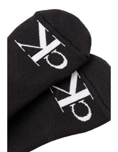 Chaussettes high cut noires CKJ – lot de 2 confort doux