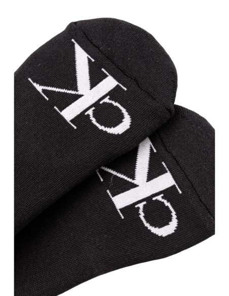 Chaussettes high cut noires CKJ – lot de 2 confort doux