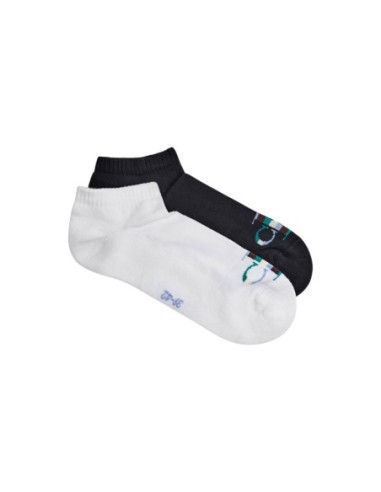 Chaussettes sneaker blanches CKJ – lot de 2 light comfort