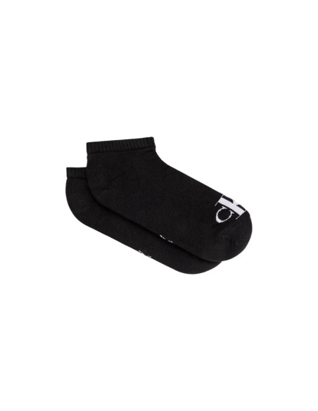 Chaussettes sneaker noires CKJ – lot de 2 monogram