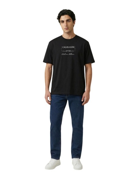 Calvin Klein Jeans t-shirt homme noir imprimé