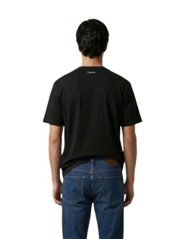 Calvin Klein Jeans t-shirt homme noir imprimé