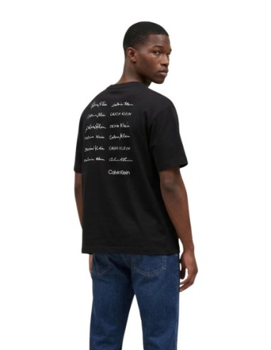 Calvin Klein Jeans t-shirt homme noir LV04RE828G