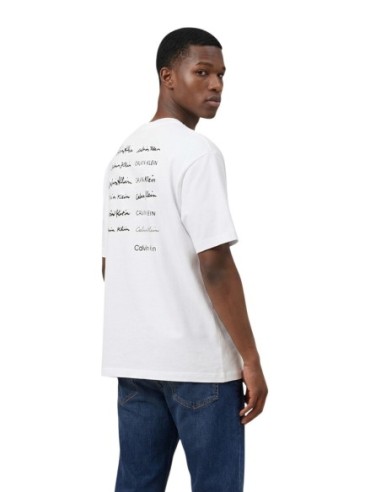 Calvin Klein Jeans t-shirt homme blanc LV04RE828G