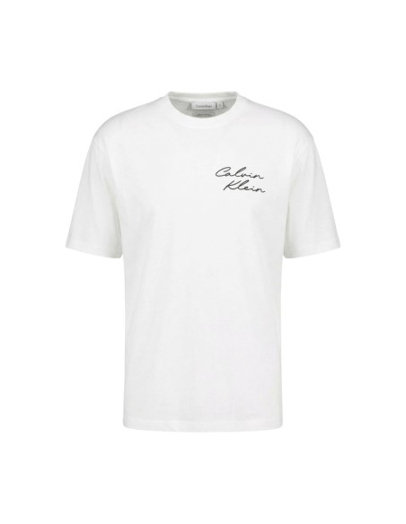 Calvin Klein Jeans t-shirt homme blanc LV04RE828G