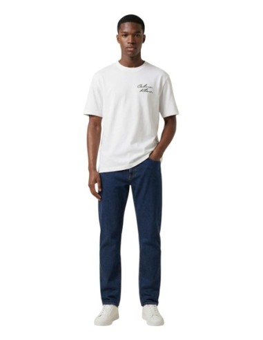 Calvin Klein Jeans t-shirt homme blanc LV04RE828G