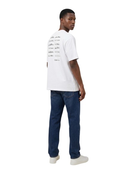 Calvin Klein Jeans t-shirt homme blanc LV04RE828G