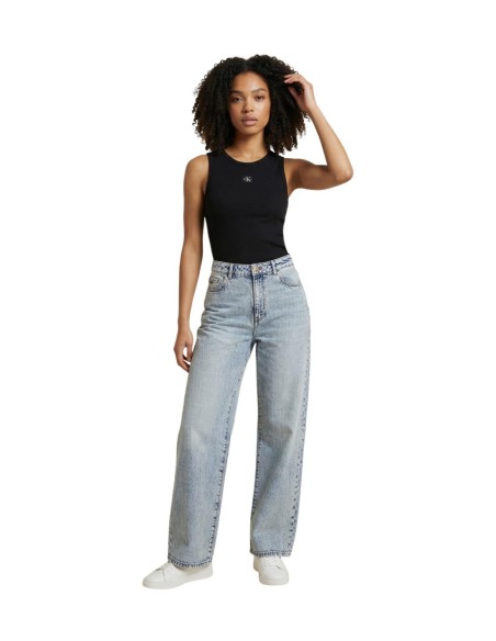 Calvin Klein Jeans débardeur femme noir
