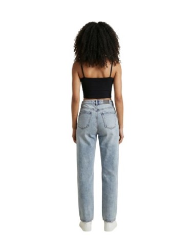 Calvin Klein Jeans top femme noir encolure carrée