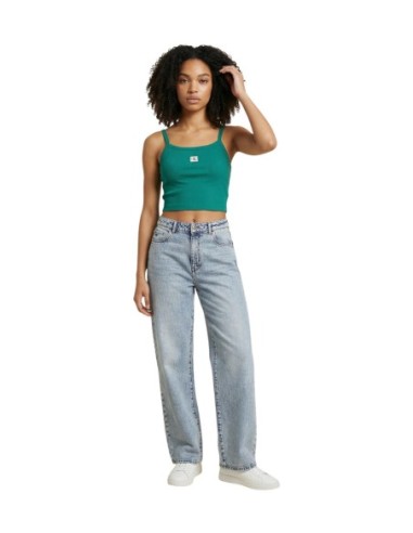 Calvin Klein Jeans top femme vert à bretelles