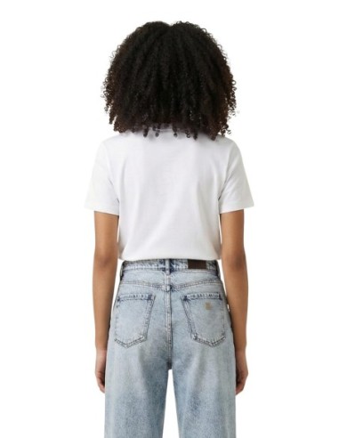Calvin Klein Jeans t-shirt femme blanc imprimé