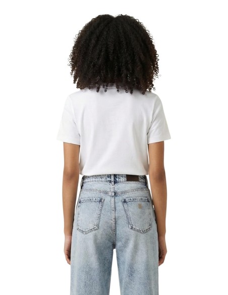 Calvin Klein Jeans t-shirt femme blanc imprimé