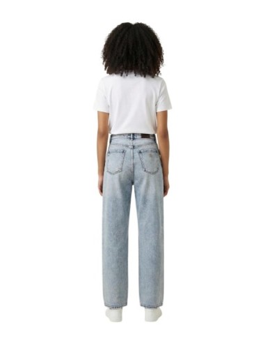 Calvin Klein Jeans t-shirt femme blanc imprimé