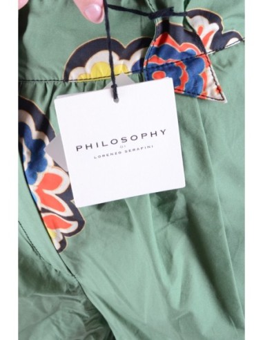 Philosophy short femme vert floral