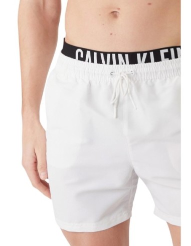 Calvin Klein Jeans short de bain homme blanc