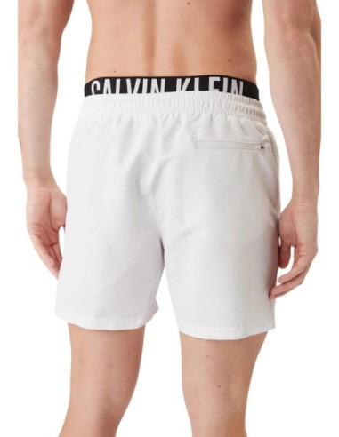 Calvin Klein Jeans short de bain homme blanc