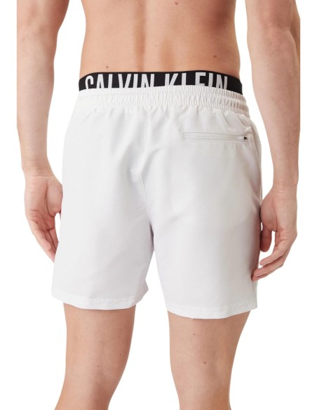 Calvin Klein Jeans short de bain homme blanc