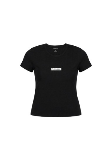 Calvin Klein Jeans t-shirt femme noir stretch