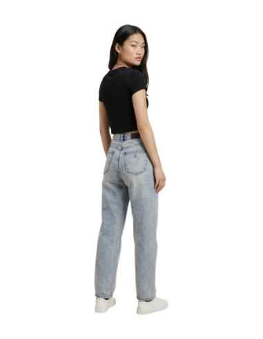 Calvin Klein Jeans t-shirt femme noir stretch